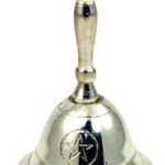 Altar Bell with Pentagram Design 2 1/2 in.