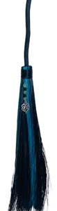 21 in. Celtic Black & Green broom
