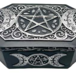 5 in.x 7 in. Pentagram tarot box