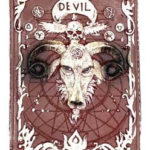 3 3/4 in.x 5 1/2 in. Baphomet tarot box