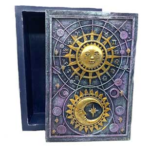 3 3/4 in.x 5 1/2 in. Sun & Moon tarot box
