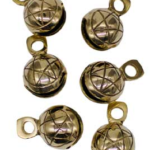 (set of 6) 1 1/8 in. Pentagram bell