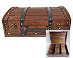 14 in. x 11 in. x 5 in. antique wood box