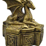 5 in. Celtic Dragon box