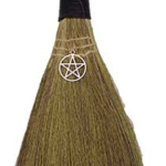 9 in. Broom Pentagram
