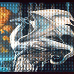 17 5/8 in. x  19 1/2 in. Dragon doormat