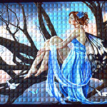 17 5/8 in. x  19 1/2 in. Fairy doormat