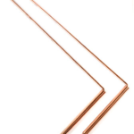 (set of 2) 9 1/4 in. x 4 1/2 in. copper Drowsing Rod