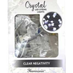 6.5 ft LED light string Clear Negativity (crystal)