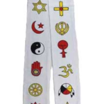Interfaith Minister's Stole white