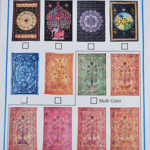 58 in. x 82 in. Assorted Design tapestry (mixed colors)
