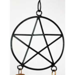 Pentagram wind chime 5 in.