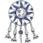Celestial Evil Eye wall hanging