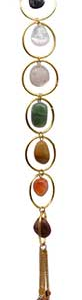 Gemstone 7 Chakra wall hanging