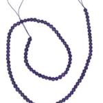 4mm Amethyst beads
