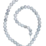 8mm Howlite beads