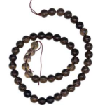 8mm Smoky Quartz beads