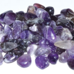 1 lb Amethyst tumbled chips 3-6mm