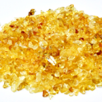 1 lb Citrine tumbled chips 2-5mm