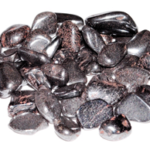 1 lb Hematite tumbled chips 3-5mm