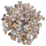 1 lb Spirit Quartz tumbled chips 8-12mm