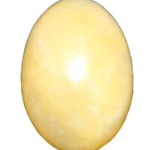 2 in. Calcite, Yellow egg