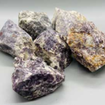 ~5lb Flat of Lepidolite, polished top
