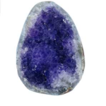 0.9-1.3lb Geode Amethyst B polish