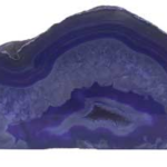 2.0-2.5lb Geode Purple Agate cut