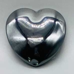 1 3/4 in. Hematite heart