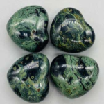 2 in. Jasper, Kambaba heart