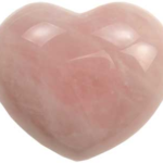 1 3/4 in. Rose Quartz heart