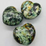 1 3/4 in. Turquoise, African heart