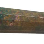 Double Terminated Bloodstone Point 2 in. 16 faceted