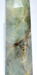 2 1/2 in. Aquamarine obelisk