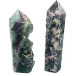1.7-2.5lb Fluorite, natural 1 side obelisk