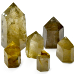 1 lb 1/2-2 in.  Golden Rutilated oblisk