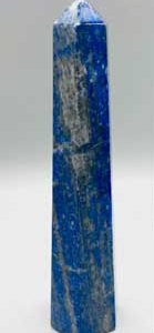 6 in. Lapis obelisk
