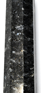 7 in. Larvakite obelisk