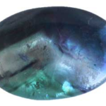 ~1 1/2 in. Fluorite palm stone