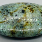~2 in. Turquoise, African palm stone