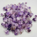 1 lb ~1 in. Amethyst rough points