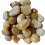1 lb  Agate, Banded tumbled stones
