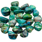 1 lb Chrysocolla tumbled stones