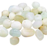 1 lb Jade, White tumbled stones