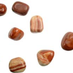 1 lb Malachite, Red tumbled stones