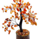 Carnelian Gemstone Tree