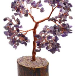Amethyst gemstone tree
