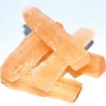 3 in. Orange Selenite mini sticks 5 pk