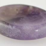 Amethyst worry stone
